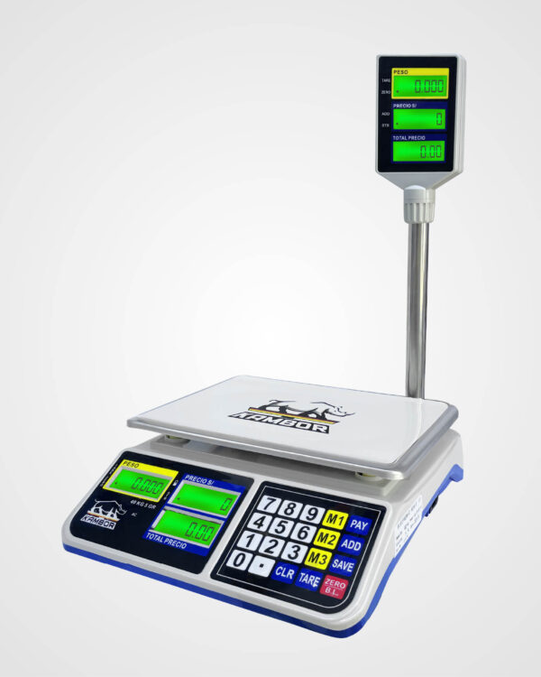 Balanza comercial D318L 40 kg 1 Balanza comercial digital Kambor D318L 40 kg