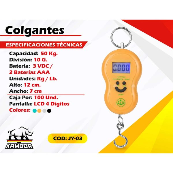 Balanza Colgate 50 kg JY-03 2 Balanza Colgate 50 kg JY-03 - Image 2