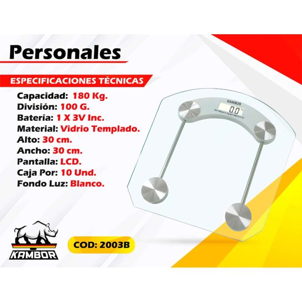 Balanza Personal 2003B - Image 2