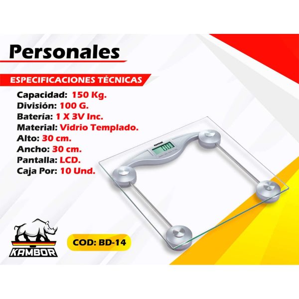Balanza Personal BD-14 - Image 2