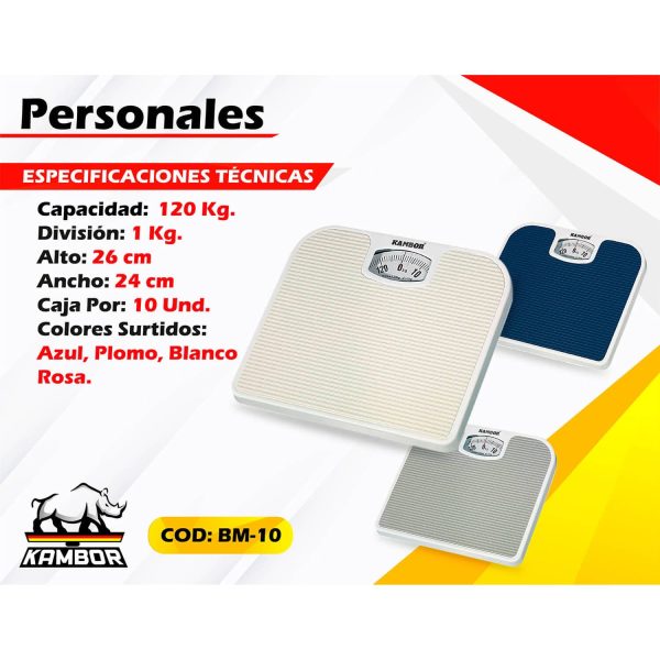 Balanza Personal BM-10 - Image 2