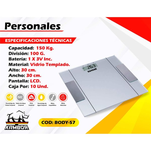 Balanza Personal BODY-57 - Image 2