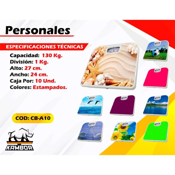 Balanza Personal 130 kg CB-A10 2 Balanza Personal 130 kg CB-A10 - Image 2