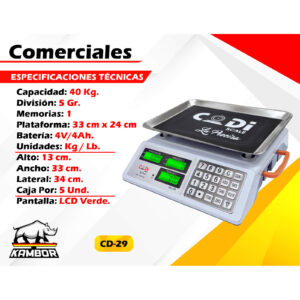 Balanza Comercial CD-29