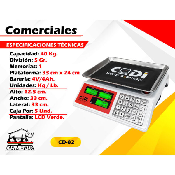Balanza Comercial CD-82