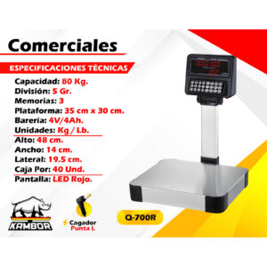 Balanza Comercial Q-700R