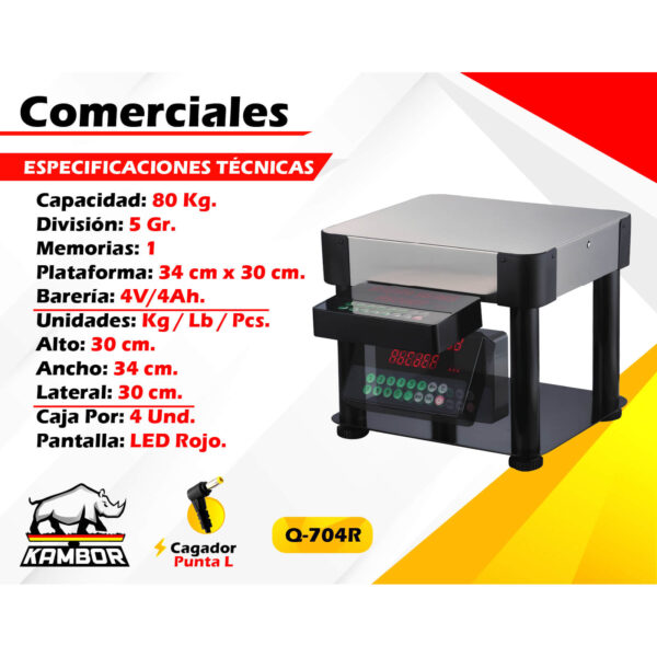 Balanza Comercial Q-704R