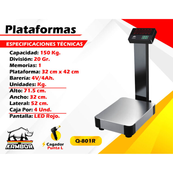 Balanza Comercial Q-801R